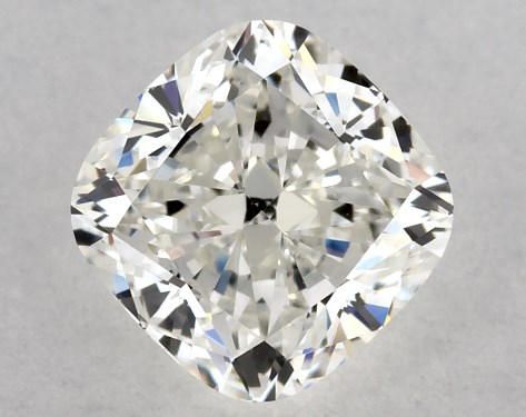 GIA 1.00 Carat I-VVS2 Ideal Cut Cushion Modified Natural Diamond
